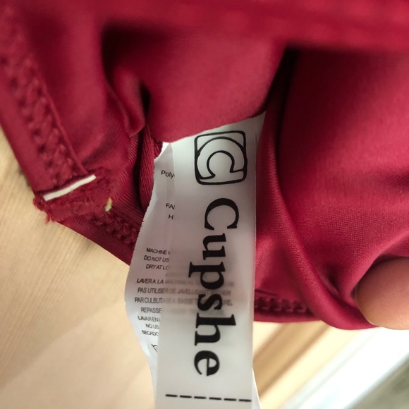 High Neck Bathing Suit Top - Picture 2 of 2